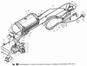 Трубопроводы и шланги механизма подъема платформы МАЗ-5430