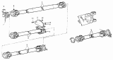 Карданные валы 6x4,8x4