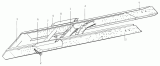 Рама шасси 4x2 тягач