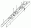 Рама шасси 4x2 грузовик