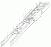 Рама шасси 6x4 грузовик с удлиненной колесной базой