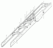 Рама шасси 8x4 самосвал