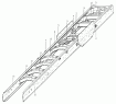 Рама шасси 8x4 грузовик
