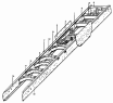 Рама шасси 8x4 грузовик