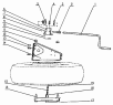 Подъемник запасного колеса