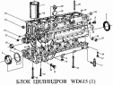 Блок цилиндров WD615 (1)