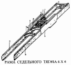 Рама седельного тягача 6x4