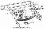 Задняя подвеска 4x2