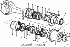 Задний тормоз STEYR