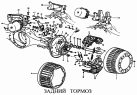 Задний тормоз STEYR