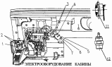 Электрооборудование низа кабины