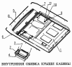 Внутренняя обивка крыши кабины