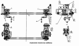 Передняя подвеска кабины