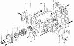 Картер коробки передач/Gearbox Case and Main Drive Gear