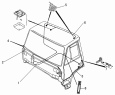 Жгуты проводов кабины/Wire Harness, Cab Internal