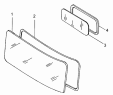 Остекление кабины/Front and Rear Glass of Cab