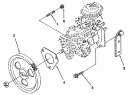Привод топливного насоса/Coupling,fuel pump