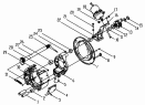 Тормоз задний/Rear Brake Assembly