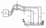 Тормозные трубопроводы в кабине/Brake Line, Iniside Cab