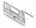 Задняя панель/Cab Rear Wall