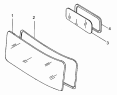 Остекление кабины/Cab Front/Rear Windshield
