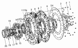 Диск ведомый/Clutch Driven Plate