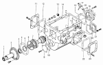 Картер коробки передач и первичный вал/Gearbox Housing and Input Shaft