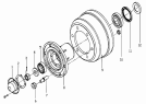 Передняя ступица и тормозной барабан/Front Hub and Brake Drum