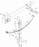 Передняя рессора/Front Leaf Spring