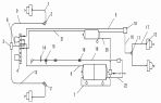Тормозные трубопроводы на раме/Frame Brake Pipeline