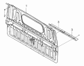 Задняя панель/Cab Rear Panel