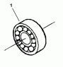 Передний подшипник коробки передач CL9079