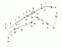 Трубопровод для удаления воздуха из двигателя 1311D-T0500