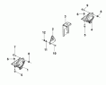 Крепление подвески передней рессоры к раме 2901C-T0400