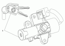 Замок зажигания 3704A-C0100