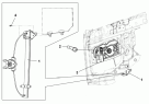 Правый стеклоподъемник в сборе 6104B-C0100