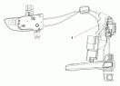 Замок левой двери 6105A-C0100