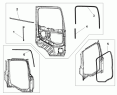 Уплотнители правой двери 6107B-C0100
