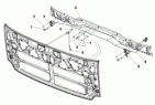 Конструкция передней панели 5301E-C0100