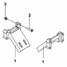 Передняя подвеска двигателя 1001G-T0500
