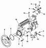Топливный насос высокого давления и его крепление FP90370, FP90591
