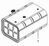 Установка топливного бака 1101F-T0400