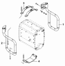 Установка глушителя 1201B-T0900