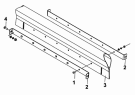 Воздухоотражатель вентилятора 1309B-T0500
