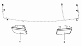 Передние противотуманные фары 3732A-C0100