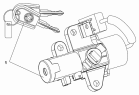 Замок зажигания 3704A-C0100