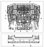 Антивибрационная накладка пола 5111B-C0200