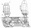 Сиденье пассажира 6900A-C0100