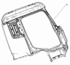 Правая боковина 5401B-C0300