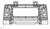 Задняя панель кабины 5601A-C0300